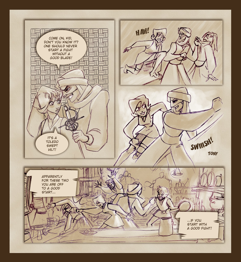 The Pirate Balthasar - cartoon comics, comics, web comic, webcomics, read comics online, online webomics